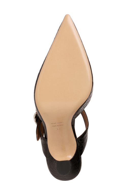 Beautiisoles Georgina Pointed Toe Mule In Black
