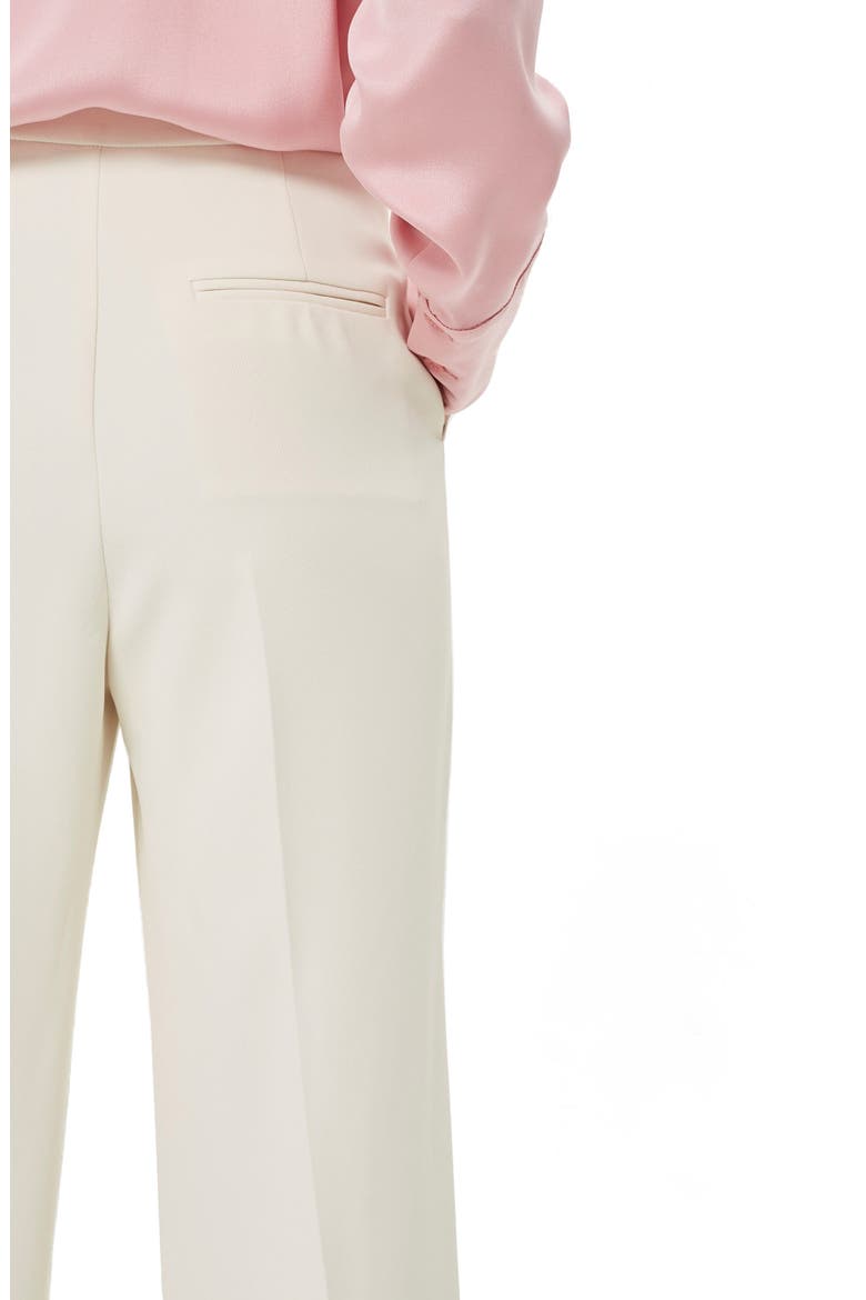 Clean High-Waist Wide Leg Trousers, Alternate, color, CREAM