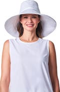 Coolibar Women's Brittany Beach Hat, UPF 50+ Sun Protection