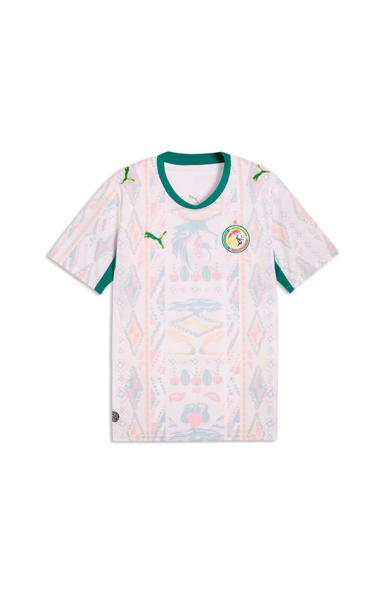 PUMA Men's Puma White Senegal National Team 2026 Home Replica Jersey, Alternate, color, White