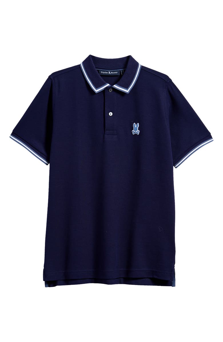 Psycho Bunny Kids' Foxton Piqué Polo, Main, color,