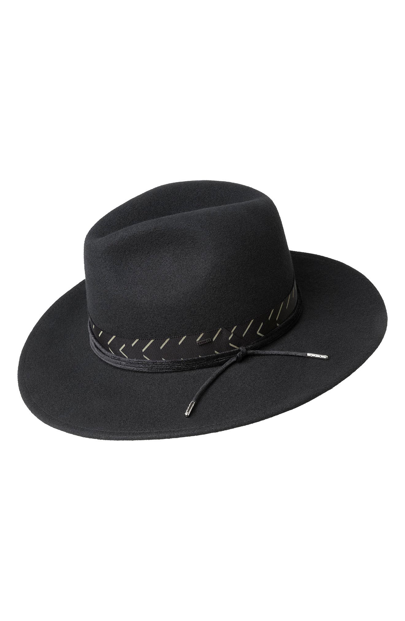 Bailey Luz LiteFelt® Wool Fedora in Black 