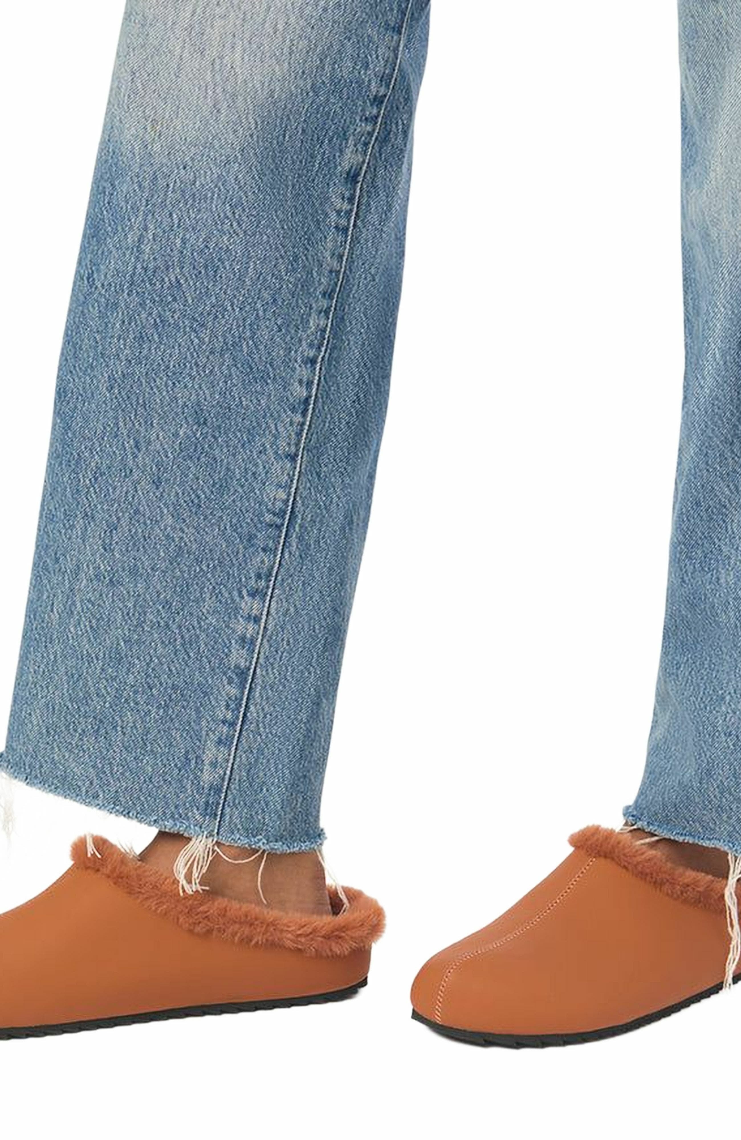 WeWoreWhat Vegan Leather Clog, Alternate, color, 