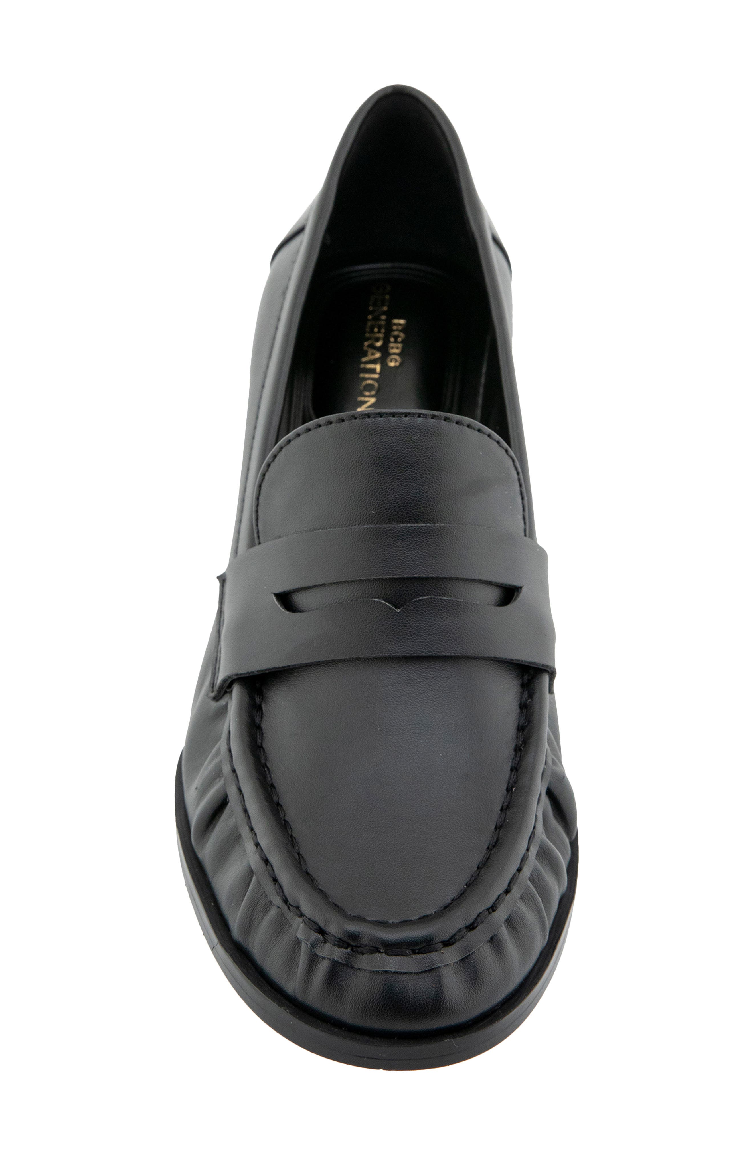 Koen Loafer Pump, Alternate, color, BLACK