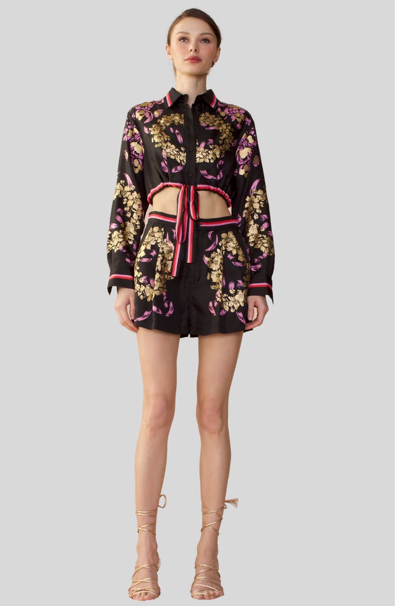 Cynthia Rowley Marseille Shirt, Main, color, 