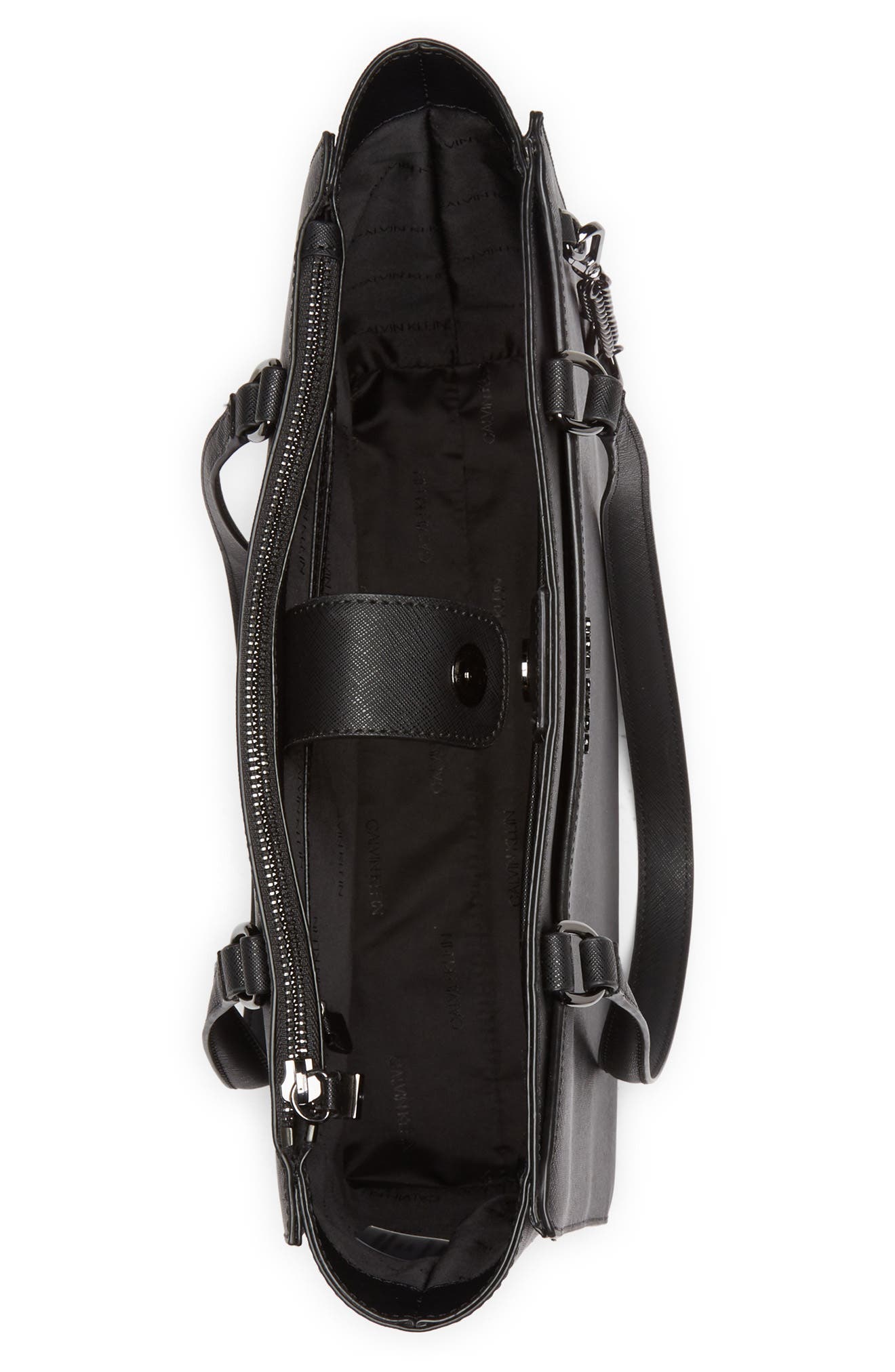 Calvin Klein Mavis Saffiano Tote, Alternate, color, 