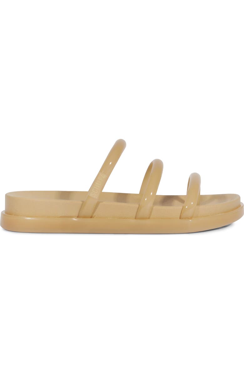 Schutz Polly Sporty Platform Sandal, Alternate, color, Bege Cuban Sand