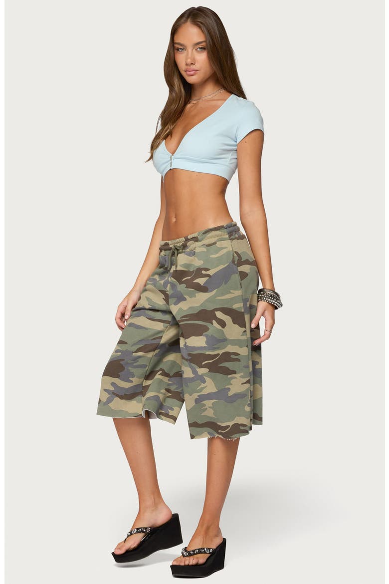 Cecey Button Up Crop Tee, Alternate, color, LIGHT-BLUE
