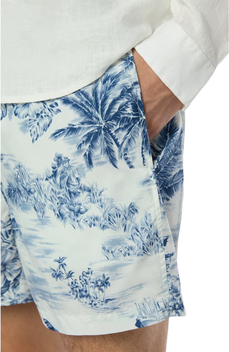 Onia Charles 5" Swim Trunk, Alternate, color, White Multi