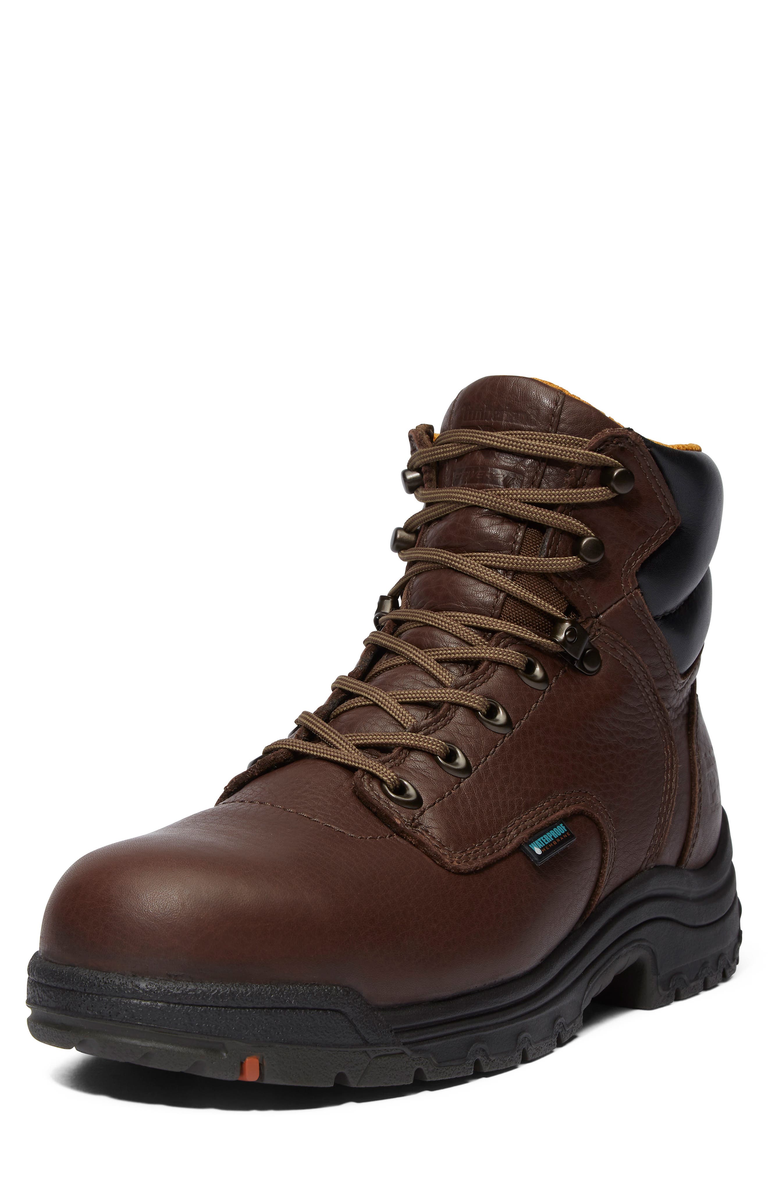 Timberland TiTAN EV 6" Waterproof Work Boot, Alternate, color, 