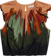 Ulla Johnson Gracie Cotton Crop Top