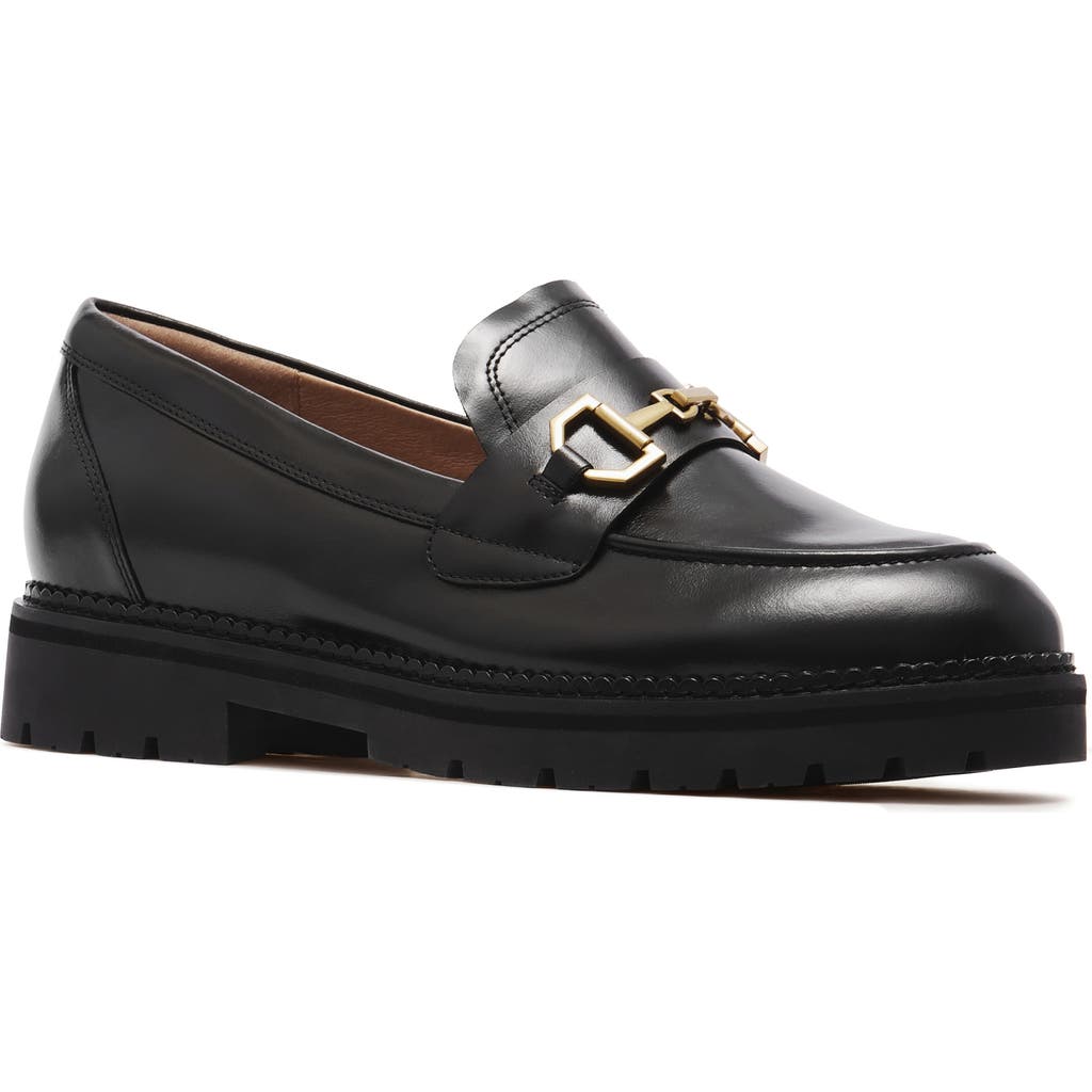 Frankie4 Saint Platform Bit Loafer In Black