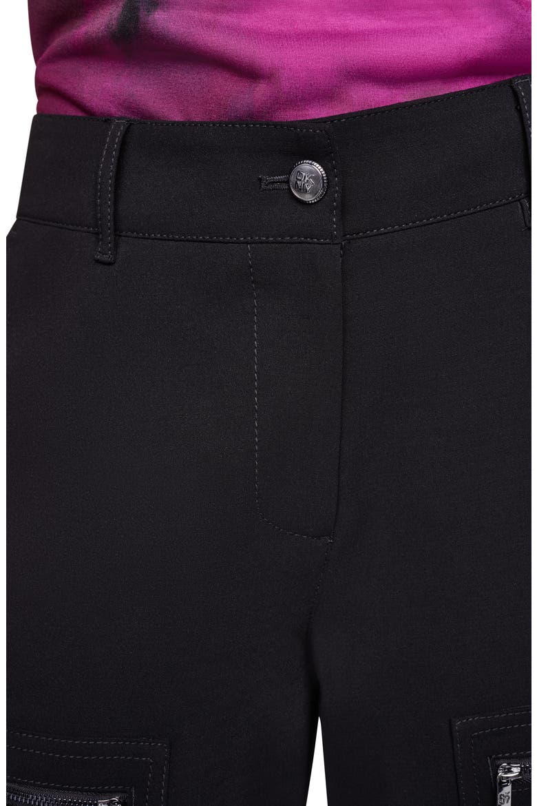 Zip Pocket Utility Pants, Alternate, color, BLACK