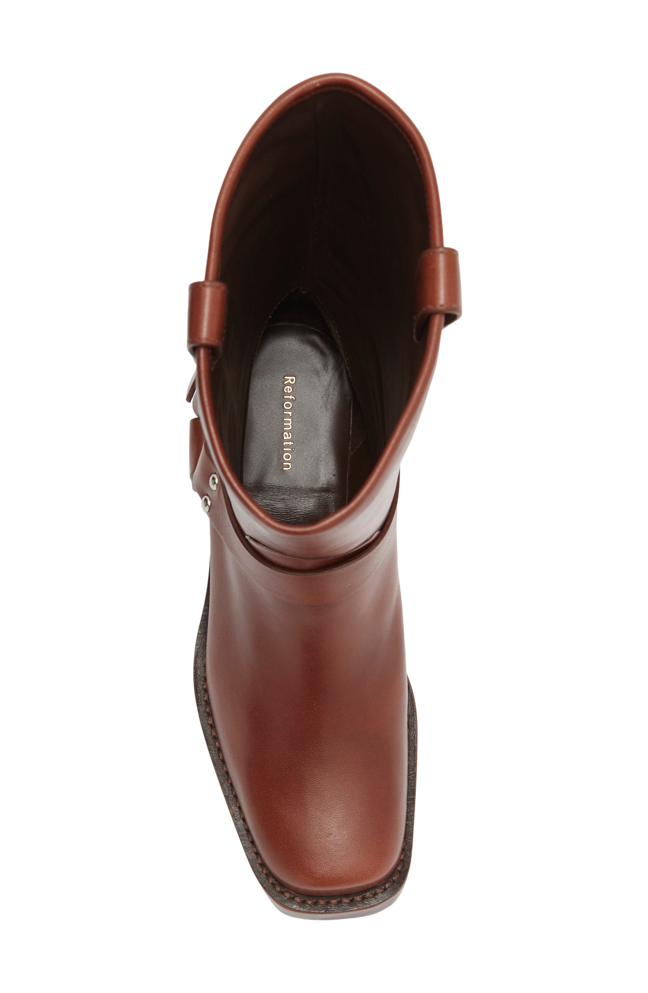 Francesca Moto Boot, Alternate, color, CAVALIER LEATHER