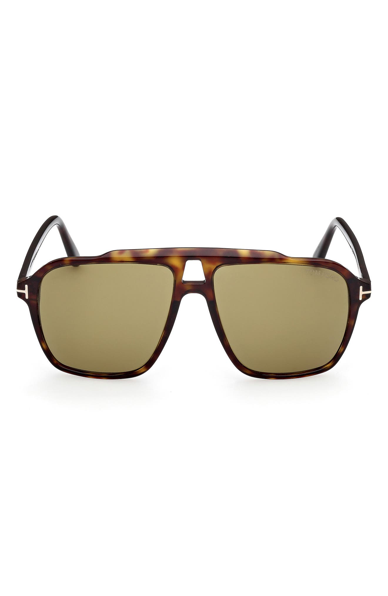 TOM FORD Autari 56mm Navigator Sunglasses