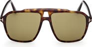 TOM FORD Autari 56mm Navigator Sunglasses