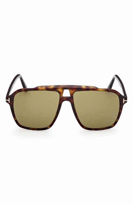 TOM FORD Autari 56mm Navigator Sunglasses