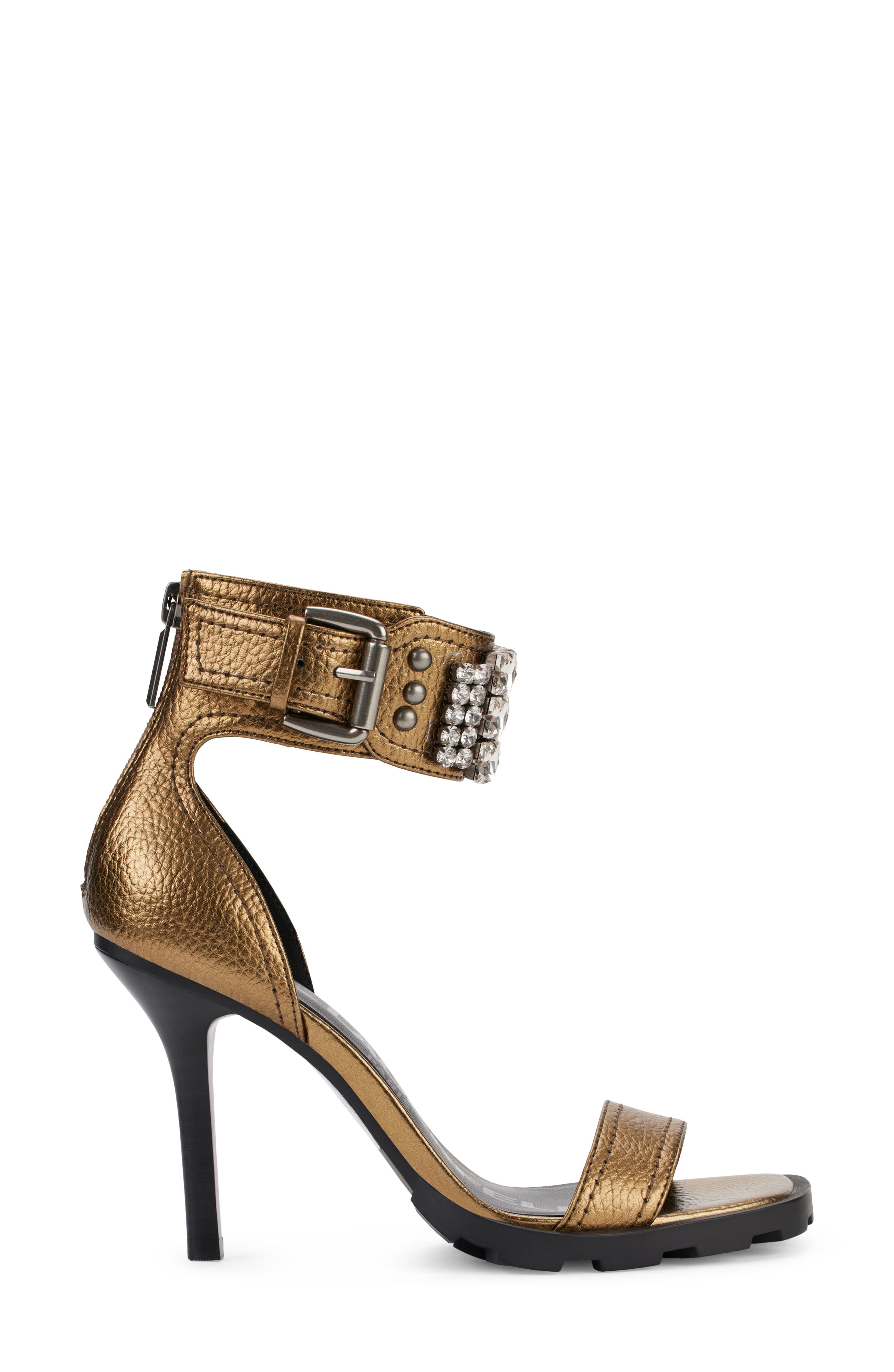 KARL LAGERFELD PARIS Malinda Ankle Cuff Sandal, Alternate, color, 