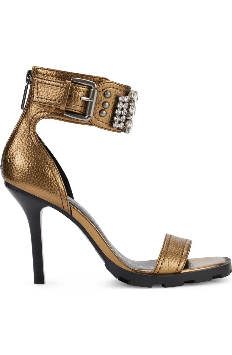 KARL LAGERFELD PARIS Malinda Ankle Cuff Sandal, Alternate, color,