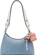 KARL LAGERFELD PARIS Nikole Mini Denim Crossbody