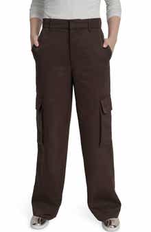 DKNY Jeans High Waist Wide Leg Cargo Pants