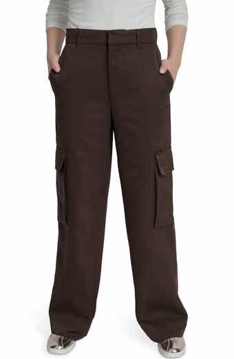 DKNY Jeans High Waist Wide Leg Cargo Pants