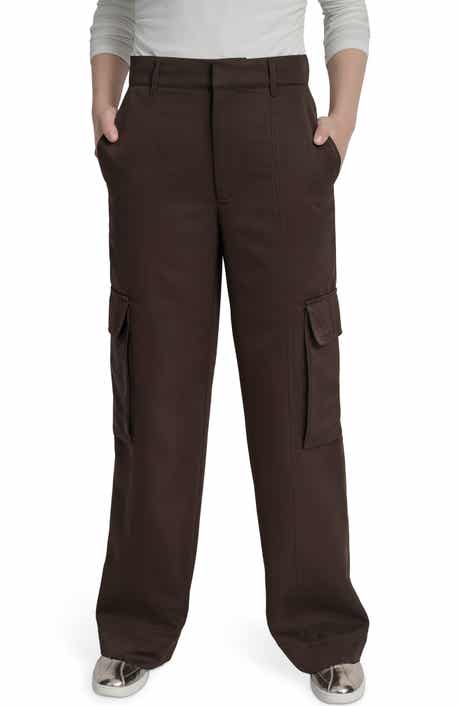 DKNY Jeans High Waist Wide Leg Cargo Pants