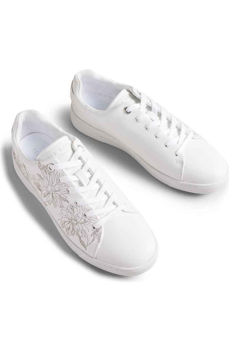 Ted Baker London Alline Embroidered Cupsole Sneaker, Main, color,