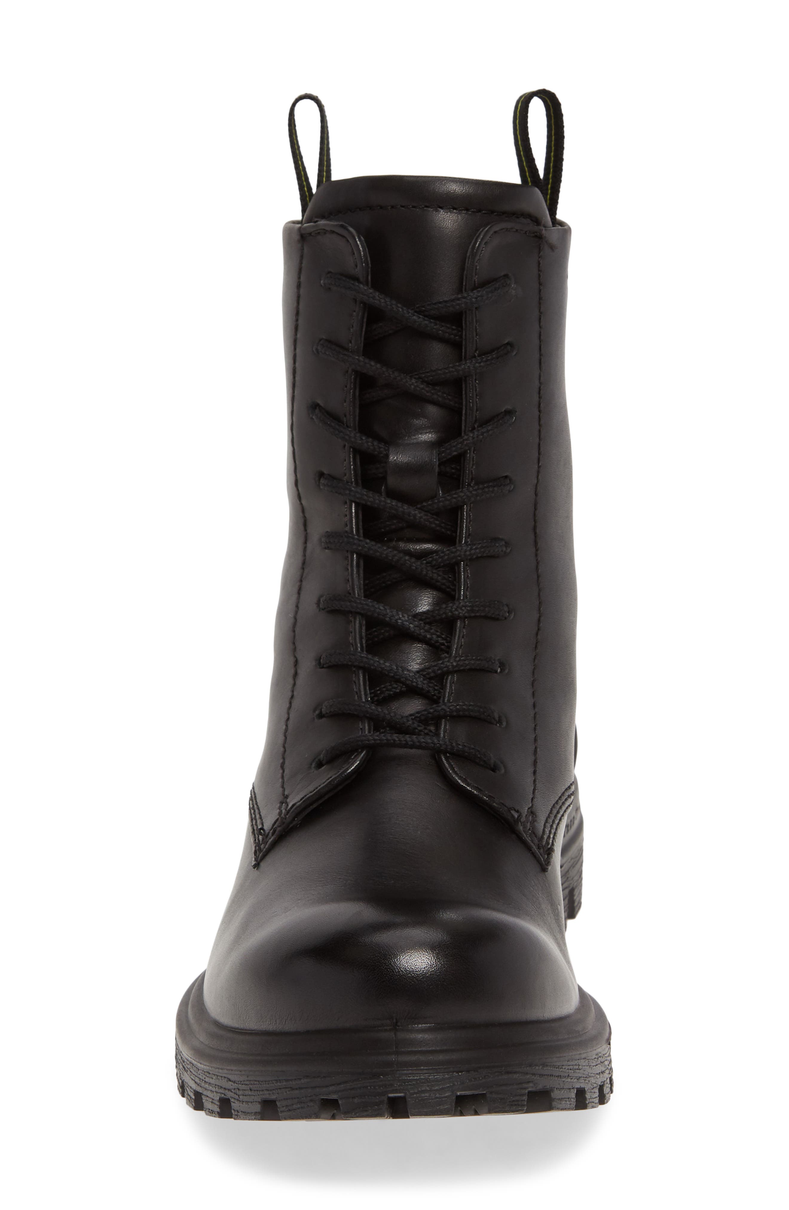 ECCO Tred Tray Waterproof Combat Boot, Alternate, color, 