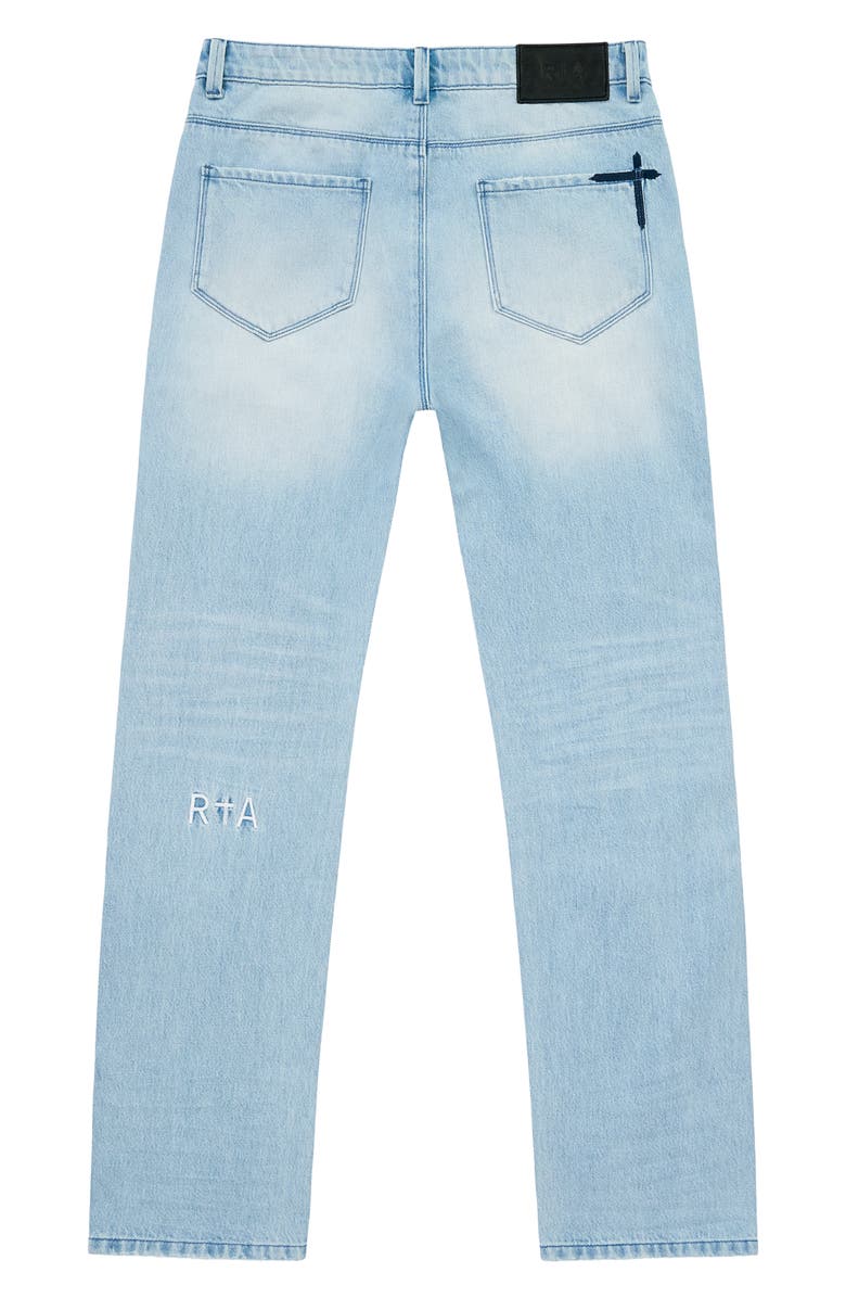 RtA Haru Slim Fit Jeans, Alternate, color, Soft Horizon