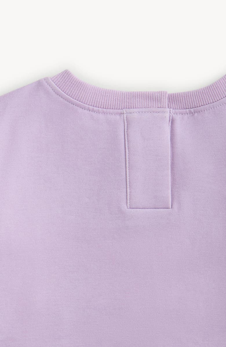 Magnetic Me Fair Orchid Brushed Fleece Magnetic Sweatshirt & Sweatpants Set, Alternate, color, Purple