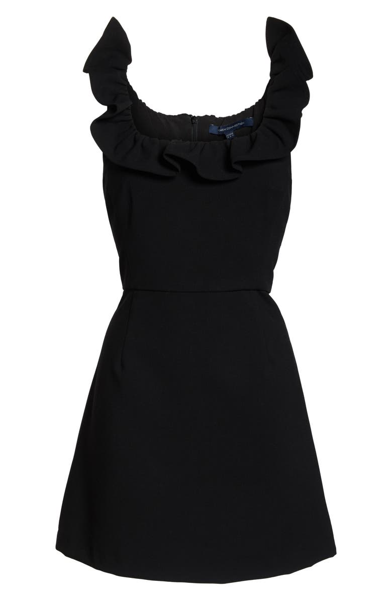 French Connection Whisper Ruffle Minidress, Alternate, color,