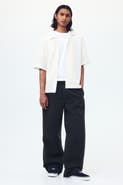 H&M Loose-Fit Cotton Canvas Pants