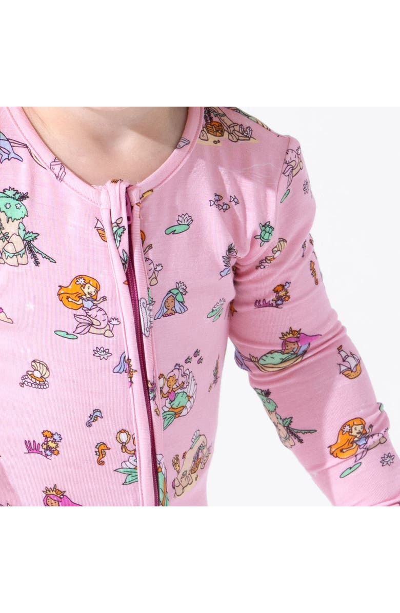 Bellabu Bear Baby Mermaid Lagoon Convertible Footie, Alternate, color, Mermaid Lagoon