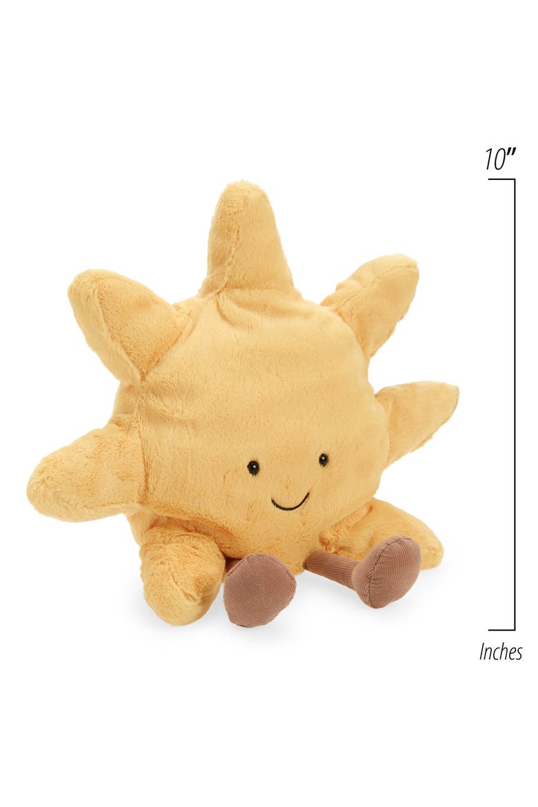 Amusable Sun Plush Toy, Alternate, color, YELLOW