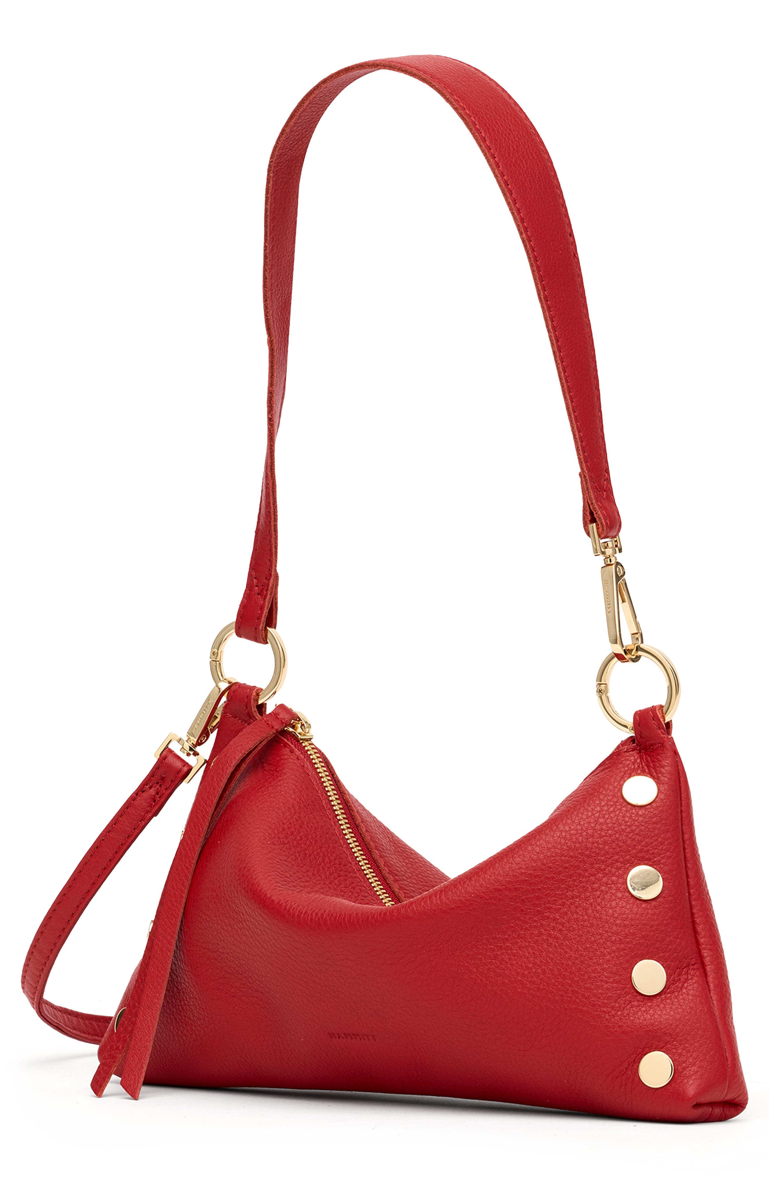 Kyle Shoulder Bag, Alternate, color, CHILI RED/GOLD