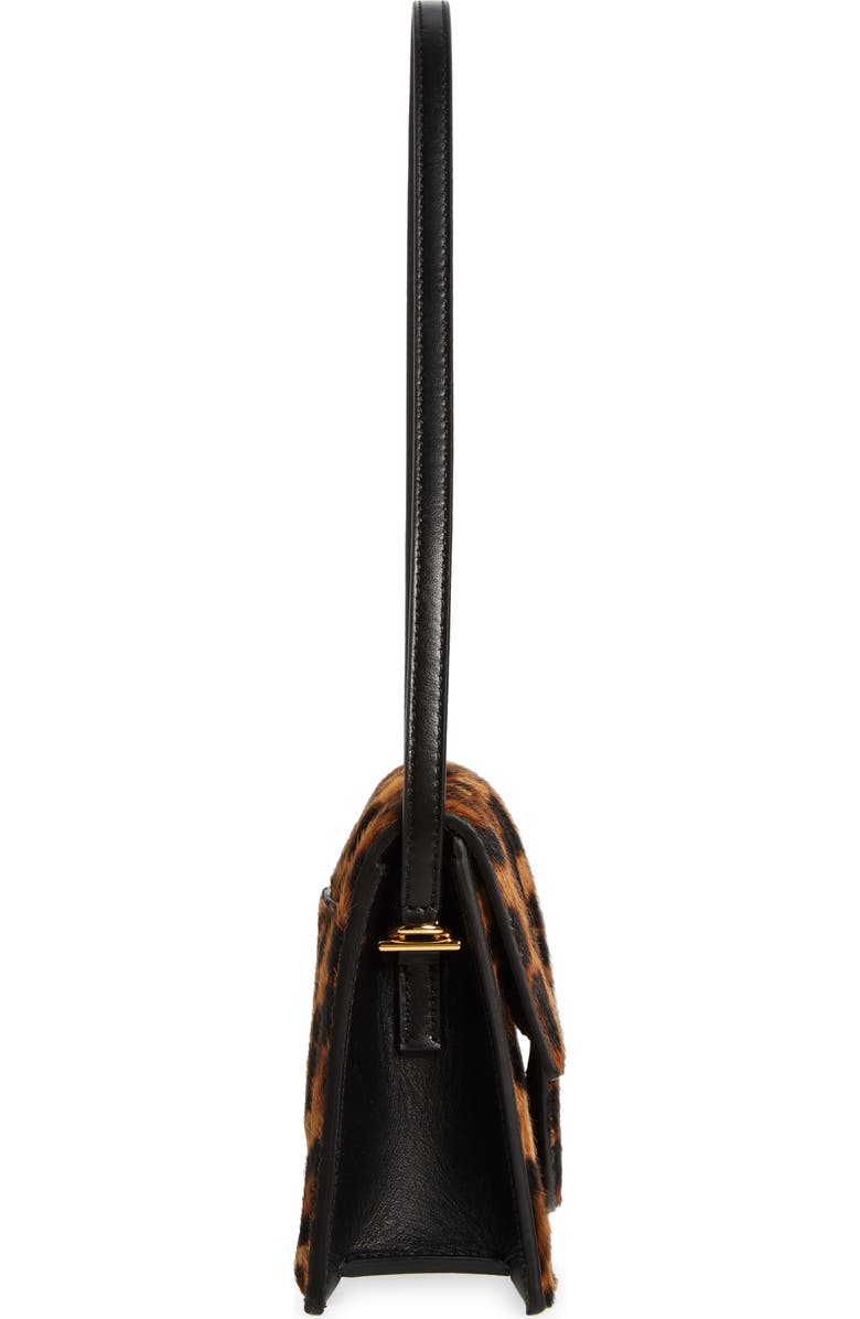 Jacquemus Long Le Bambino Genuine Calf Hair Shoulder Bag, Alternate, color,