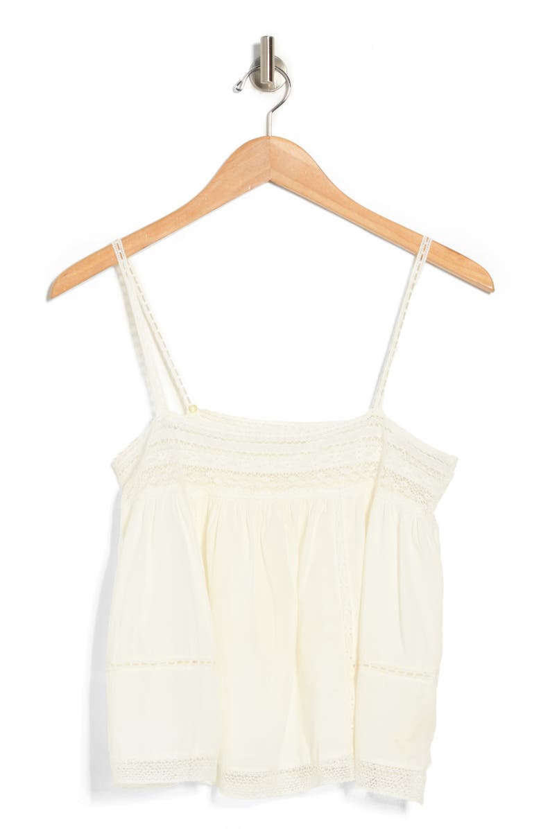 THE GREAT. The Heirloom Cotton Camisole, Alternate, color, 