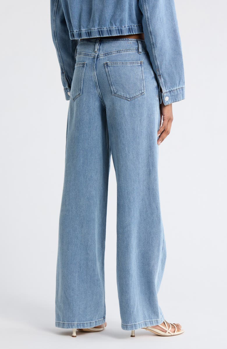 Habitual Calvry Bandless Wide Leg Jeans, Alternate, color, Adrift