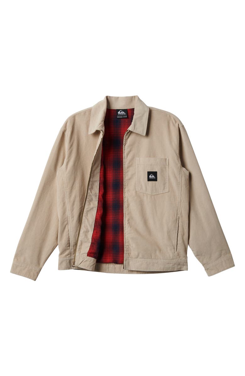 Quiksilver Surf Harrington Corduroy Work Jacket, Alternate, color, Twill
