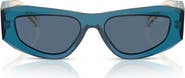 Prada 53mm Pillow Sunglasses