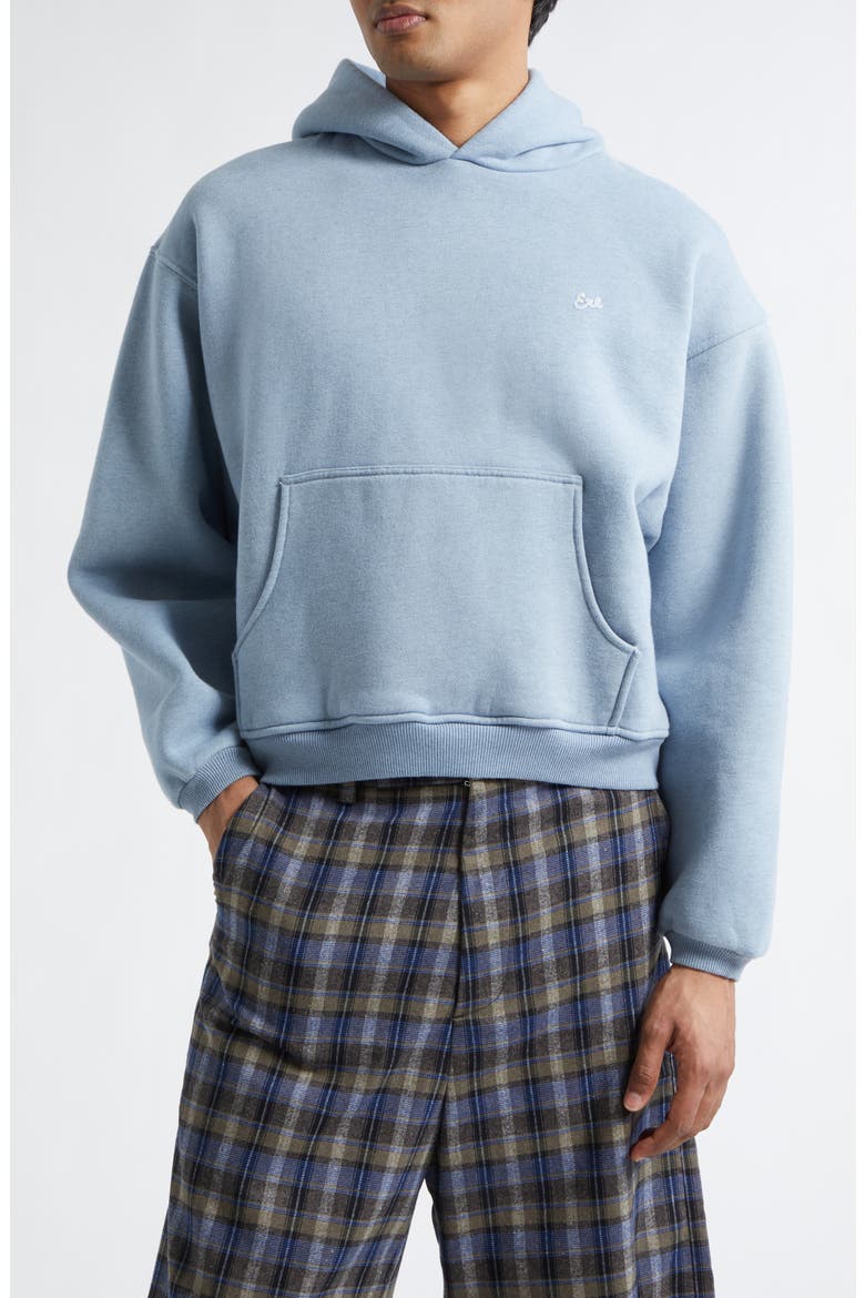 Gender Inclusive Fleece Hoodie, Main, color, BLUE
