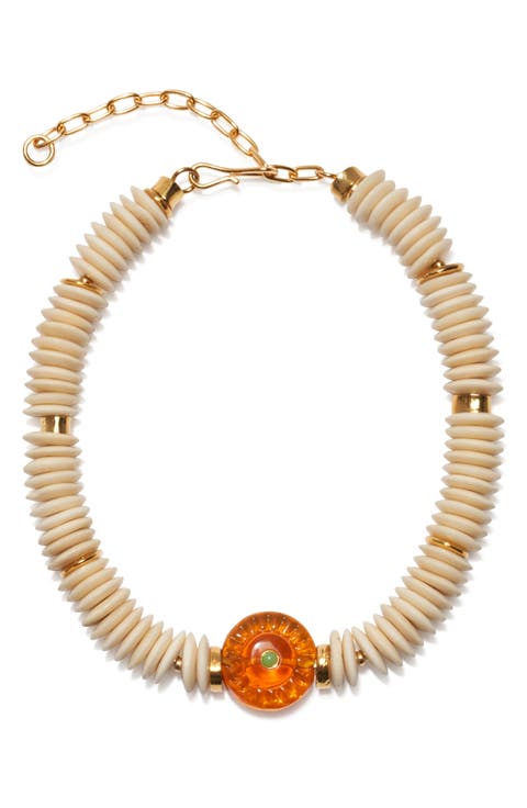 Marisol Pendant Bead Necklace