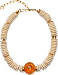 Lizzie Fortunato Marisol Pendant Bead Necklace