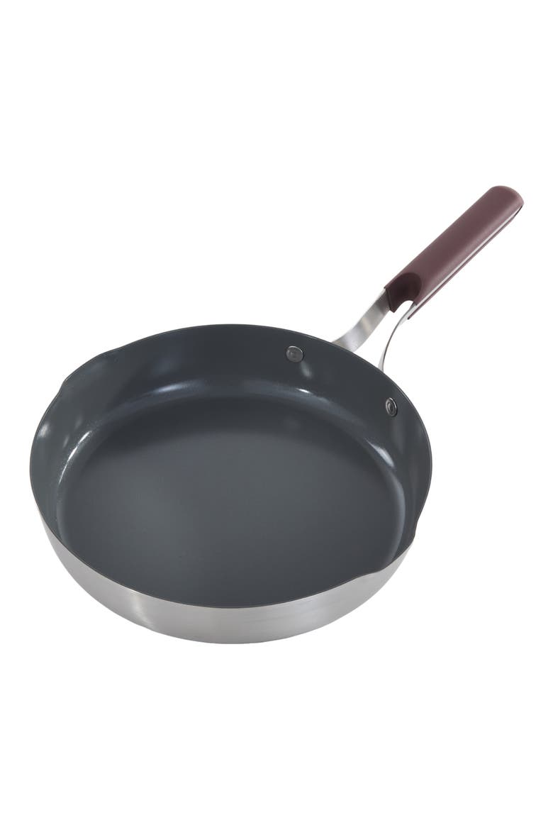 Elements 18/10 Stainless Steel Skillet, Main, color, PURPLE