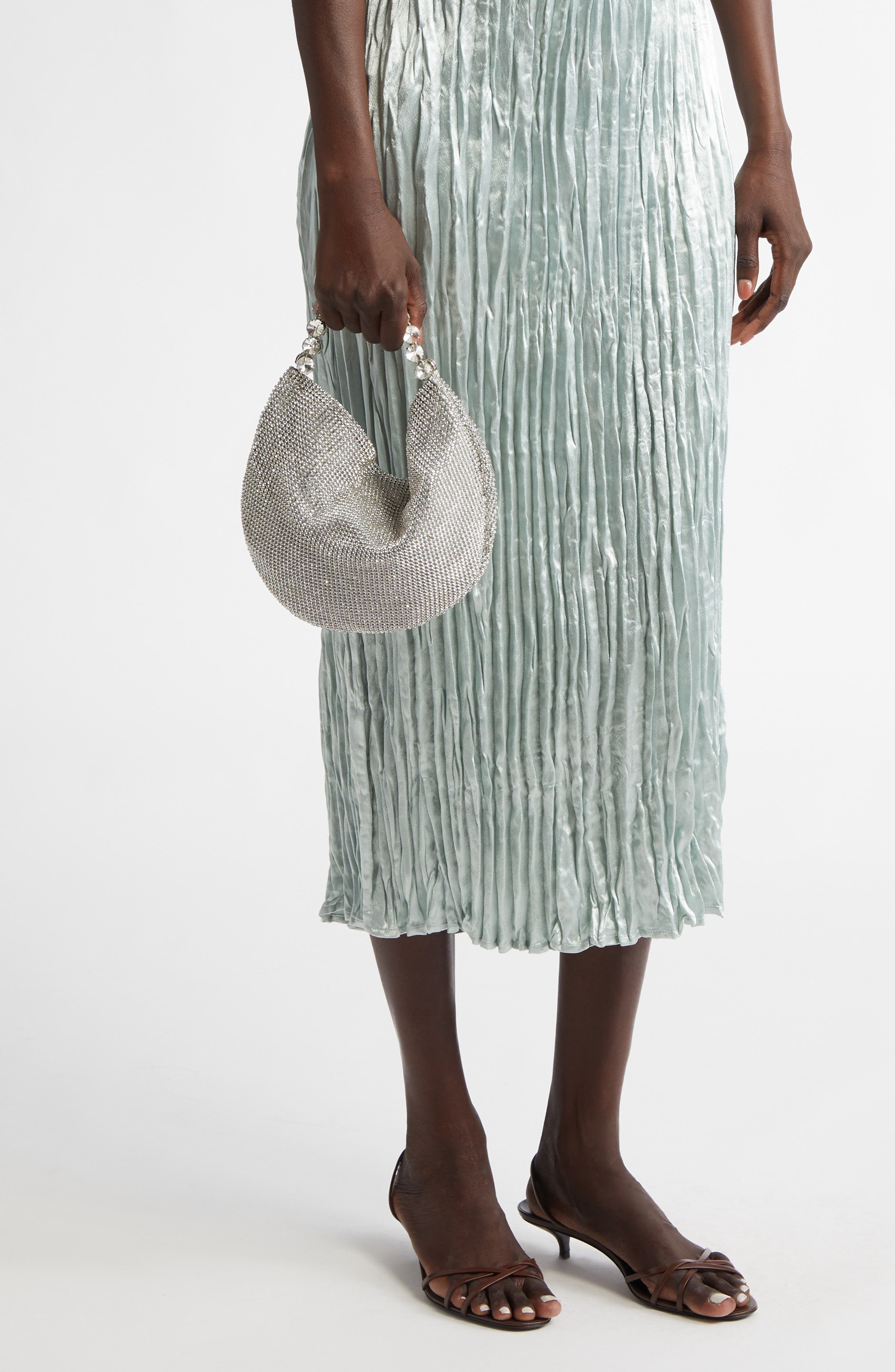 L’alingi Mini Crystal Embellished Handbag, Alternate, color, 