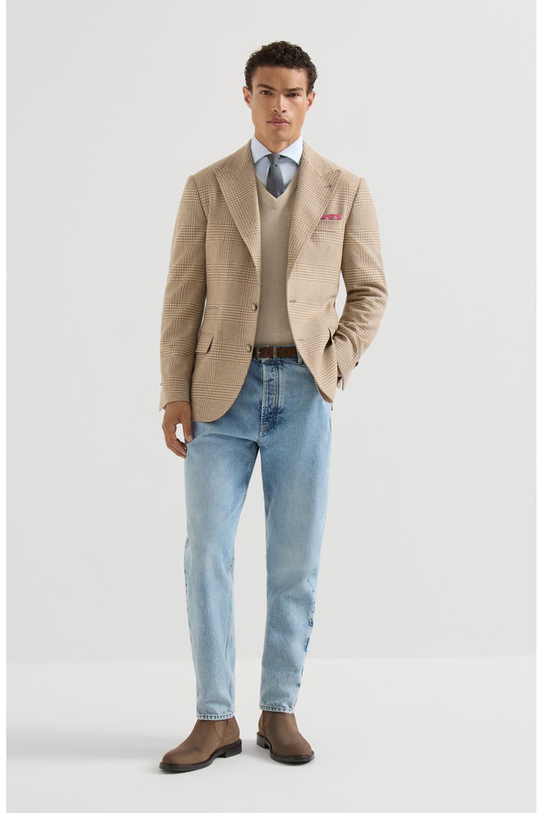 Cashmere sweater, Alternate, color, Sand