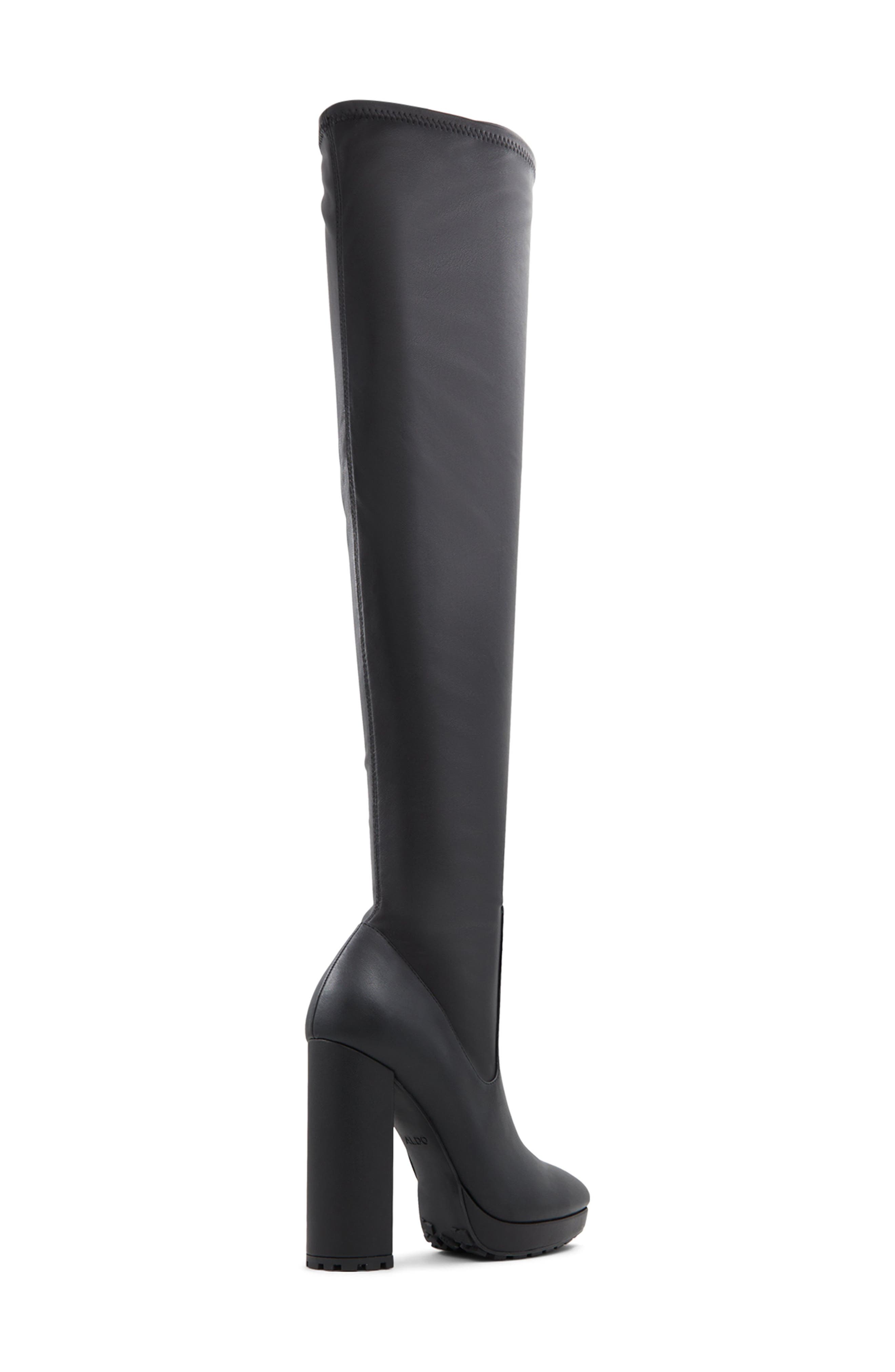 ALDO Dallobrelia Over the Knee Platform Boot, Alternate, color, 