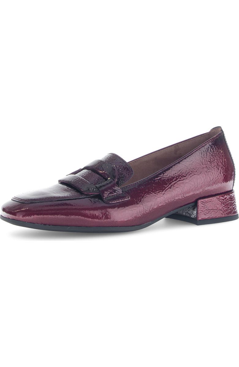Gabor Buckle Loafer, Main, color, Bordo