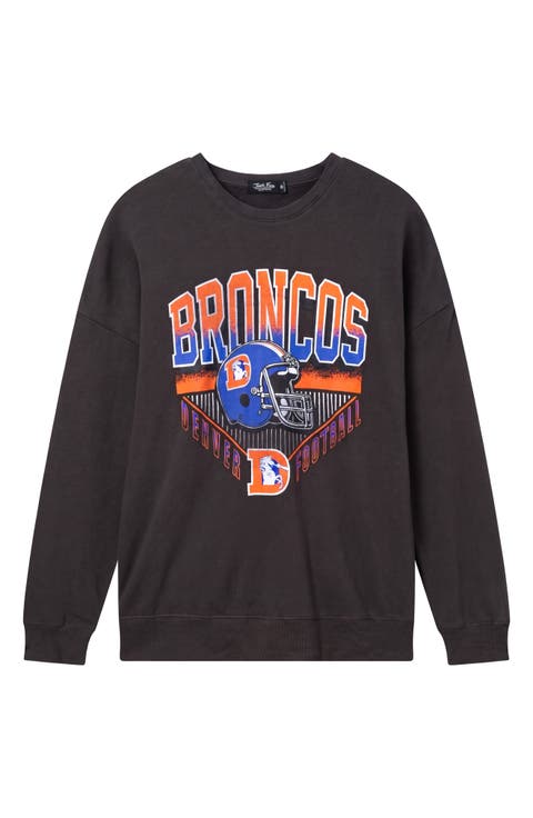Denver Broncos Drop Shoulder Cotton Sweatshirt